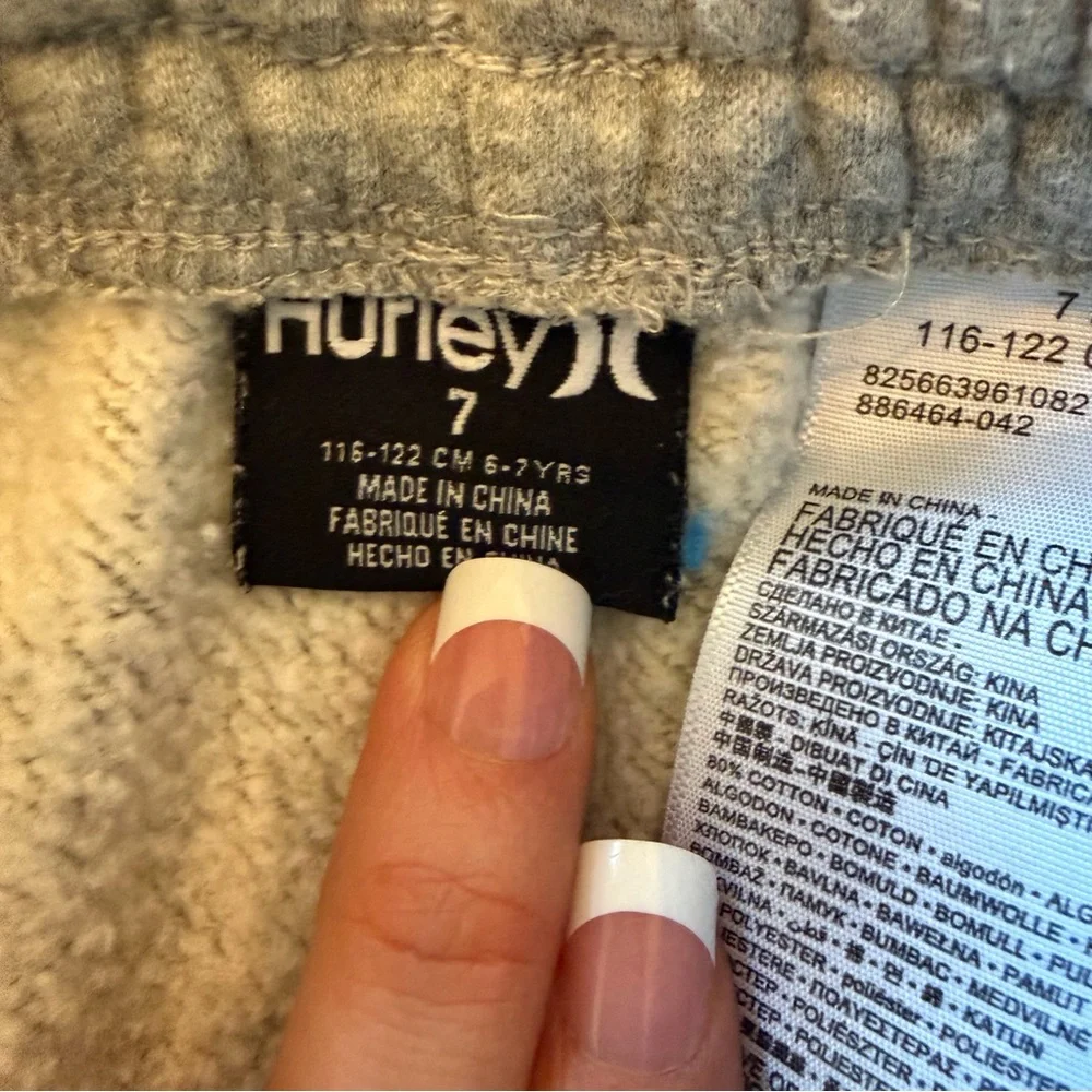 Hurley Kids Light Gray Joggers